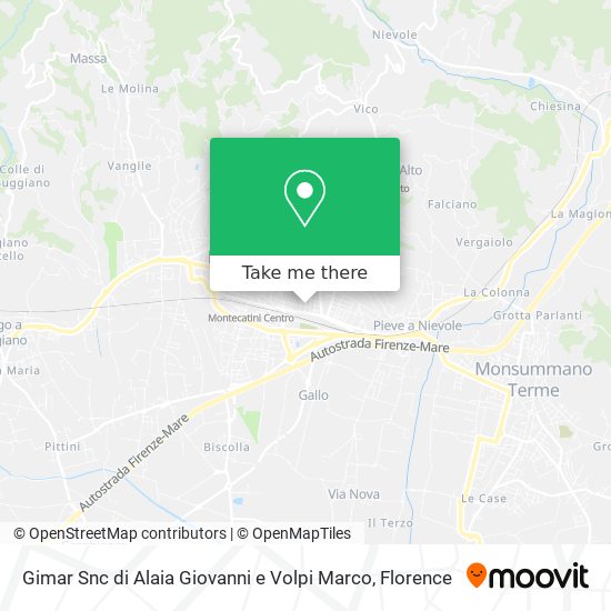 Gimar Snc di Alaia Giovanni e Volpi Marco map