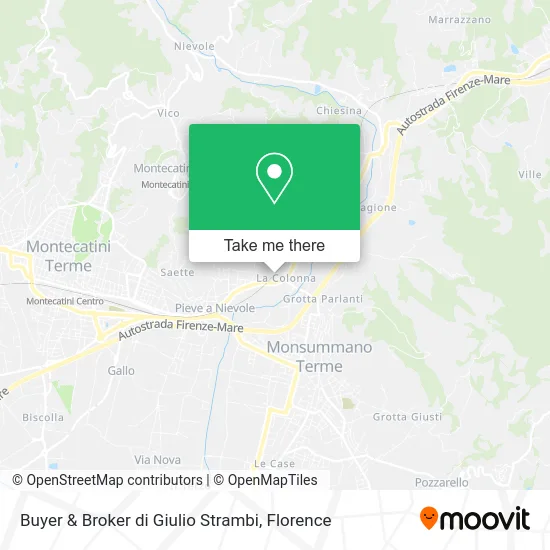 Buyer & Broker by Giulio Strambi map