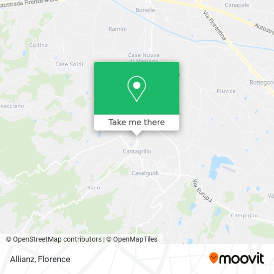Allianz map