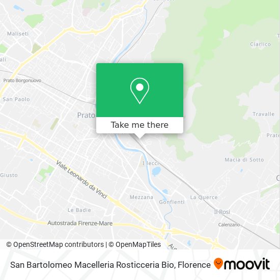 San Bartolomeo Macelleria Rosticceria Bio map