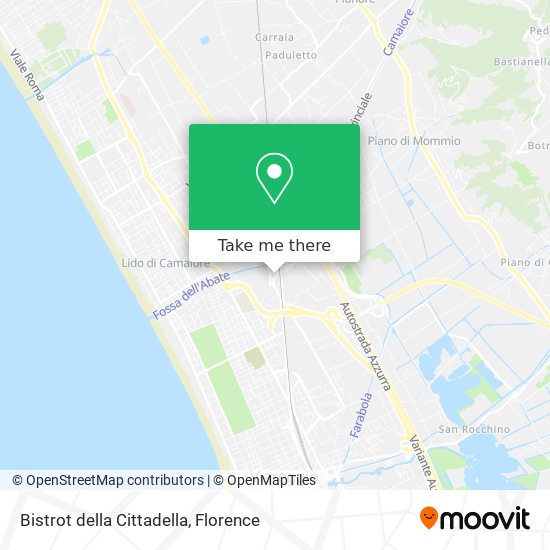 Bistrot della Cittadella map