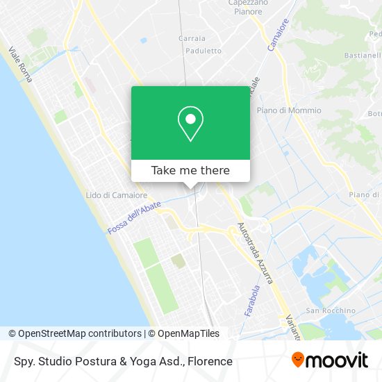Spy. Studio Postura & Yoga Asd. map
