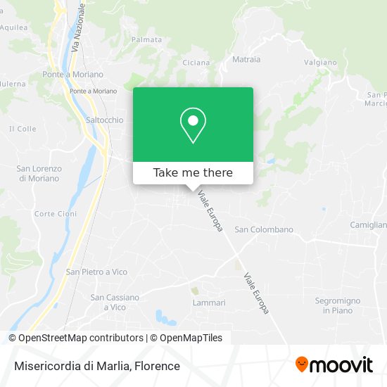 Misericordia di Marlia map