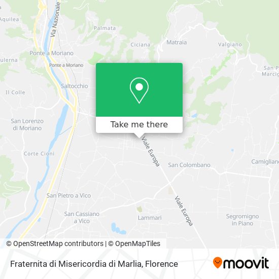 Fraternita di Misericordia di Marlia map