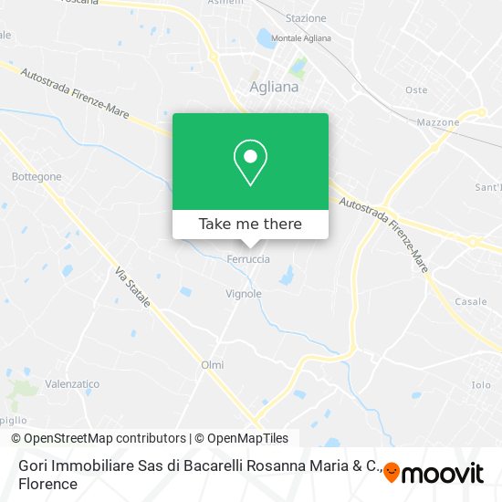 Gori Immobiliare Sas di Bacarelli Rosanna Maria & C. map