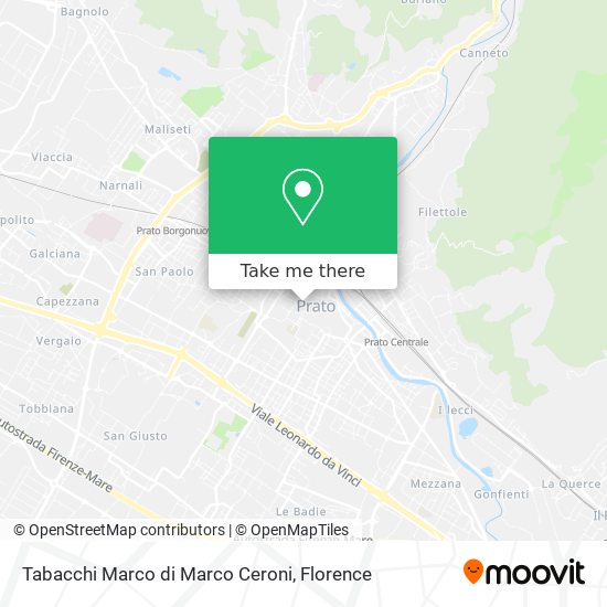 Tabacchi Marco di Marco Ceroni map