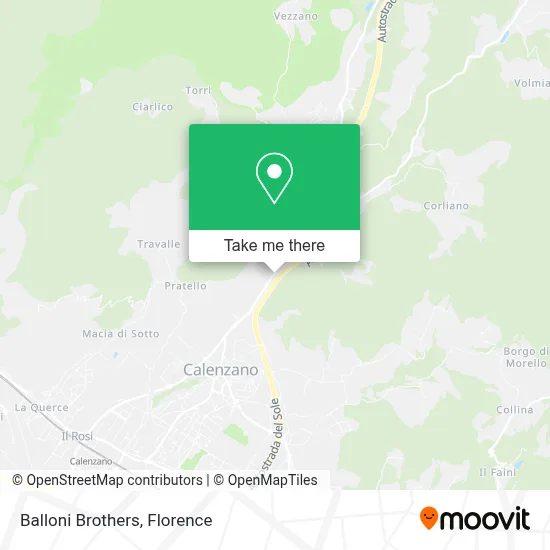 Balloni Brothers map