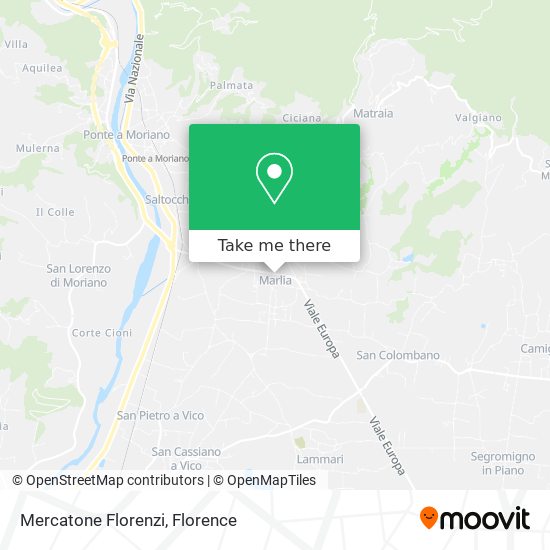 Mercatone Florenzi map