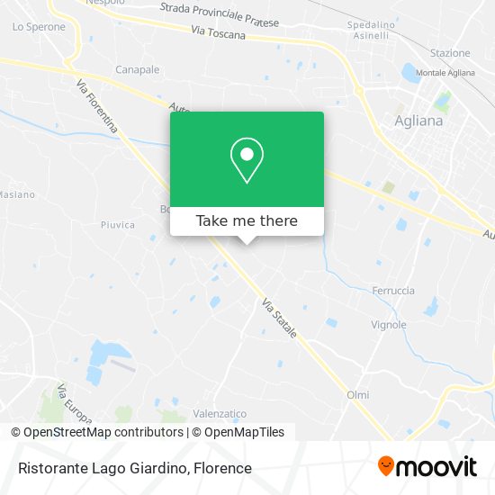 Ristorante Lago Giardino map