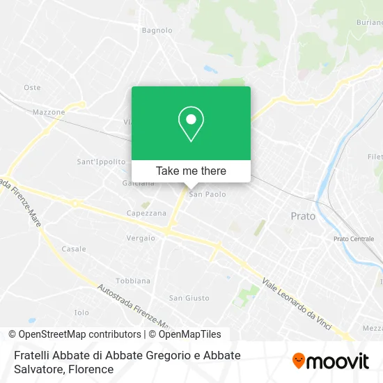 Abbate Brothers of Abbate Gregorio and Abbate Salvatore map