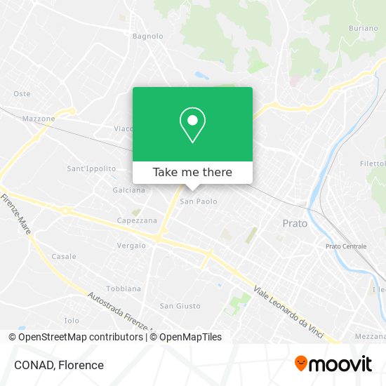 CONAD map