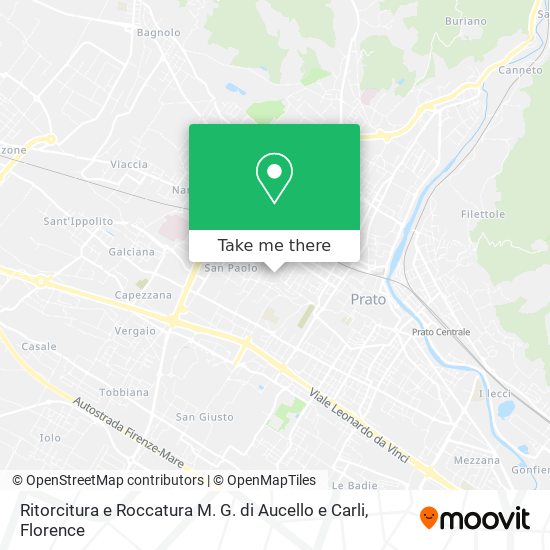 Ritorcitura e Roccatura M. G. di Aucello e Carli map