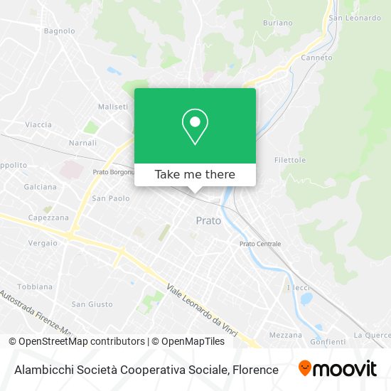 Alambicchi Società Cooperativa Sociale map