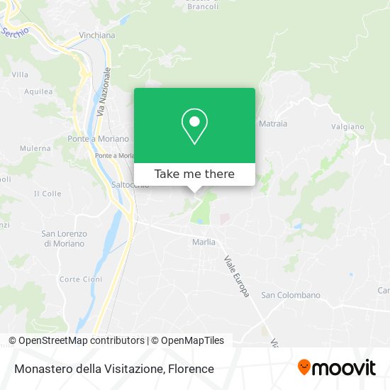 Monastero della Visitazione map