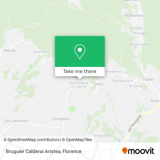 Bruguier Calderai Aristea map