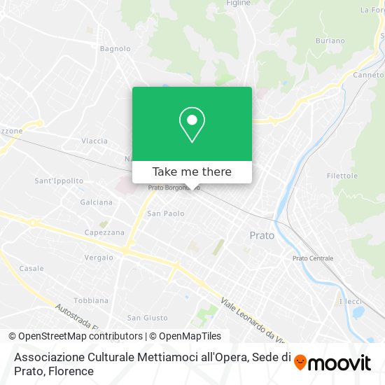 Associazione Culturale Mettiamoci all'Opera, Sede di Prato map