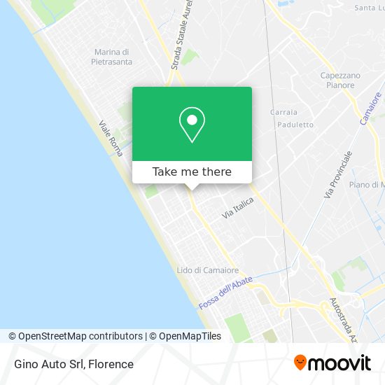 Gino Auto Srl map