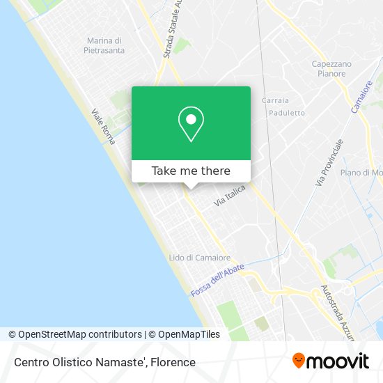 Centro Olistico Namaste' map