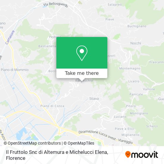 Il Fruttolo Snc di Altemura e Michelucci Elena map