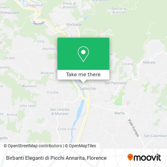 Birbanti Eleganti di Picchi Annarita map