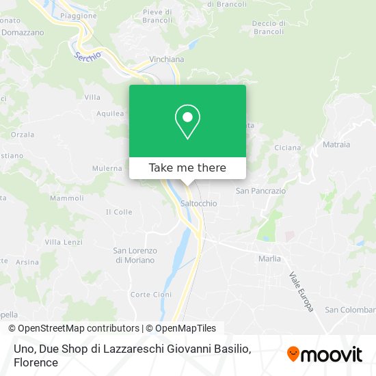 Uno, Due Shop di Lazzareschi Giovanni Basilio map