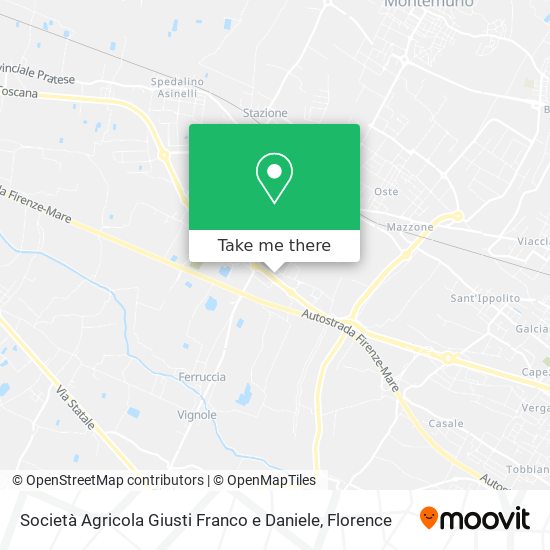 Società Agricola Giusti Franco e Daniele map