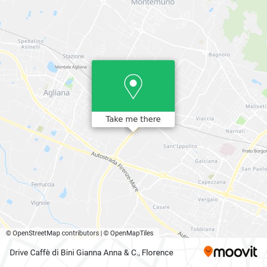 Drive Caffè di Bini Gianna Anna & C. map