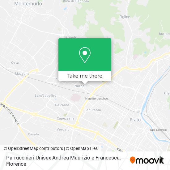 Parrucchieri Unisex Andrea Maurizio e Francesca map