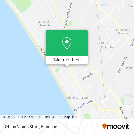 Ottica Vision Store map