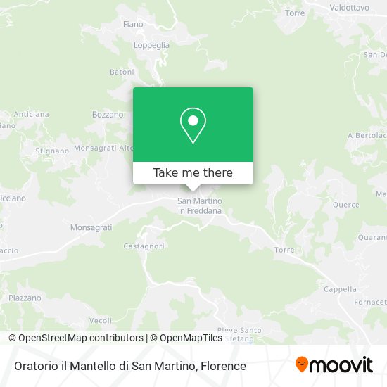 Oratorio il Mantello di San Martino map