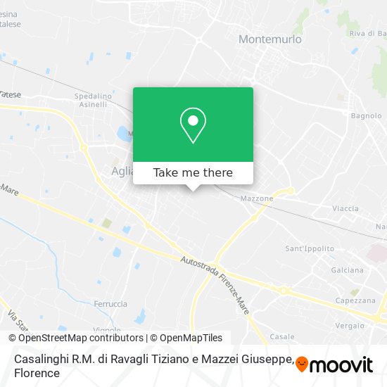 Casalinghi R.M. di Ravagli Tiziano e Mazzei Giuseppe map