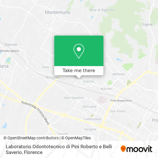 Laboratorio Odontotecnico di Pini Roberto e Belli Saverio map