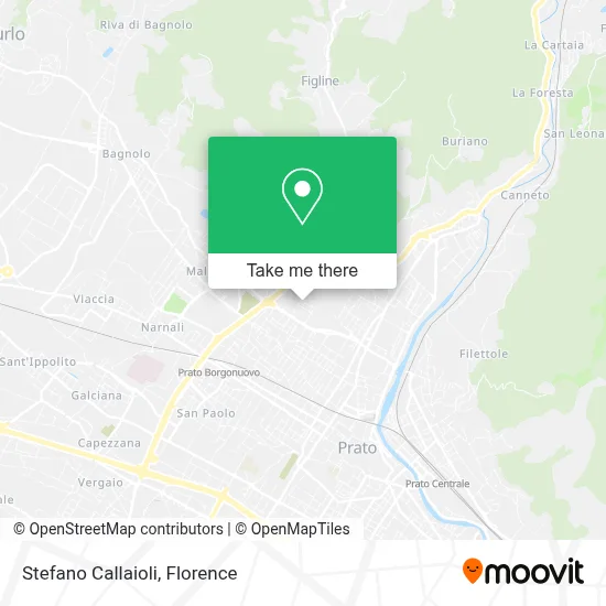 Stefano Callaioli map
