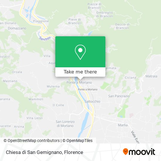 Chiesa di San Gemignano map