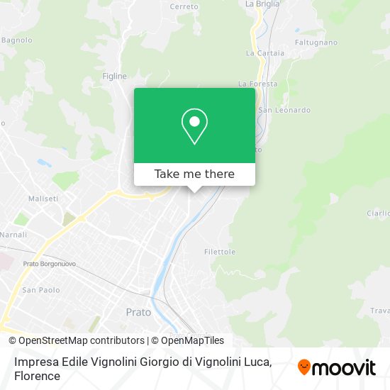 Impresa Edile Vignolini Giorgio di Vignolini Luca map