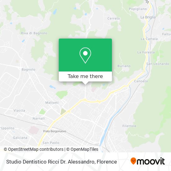 Studio Dentistico Ricci Dr. Alessandro map
