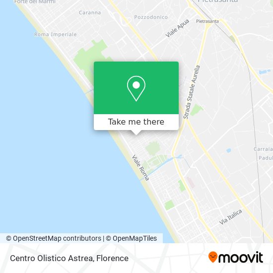 Centro Olistico Astrea map