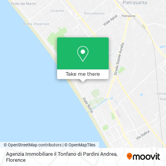 Agenzia Immobiliare il Tonfano di Pardini Andrea map