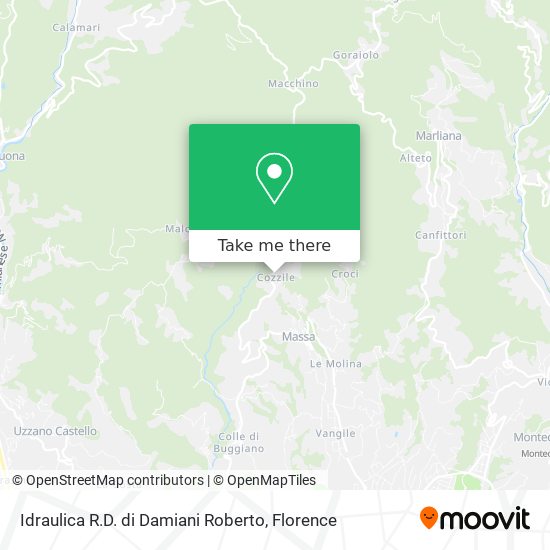 Idraulica R.D. di Damiani Roberto map