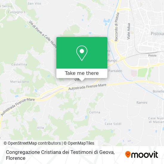 Congregazione Cristiana dei Testimoni di Geova map