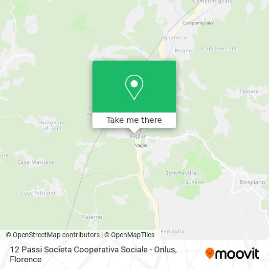 12 Passi Societa Cooperativa Sociale - Onlus map