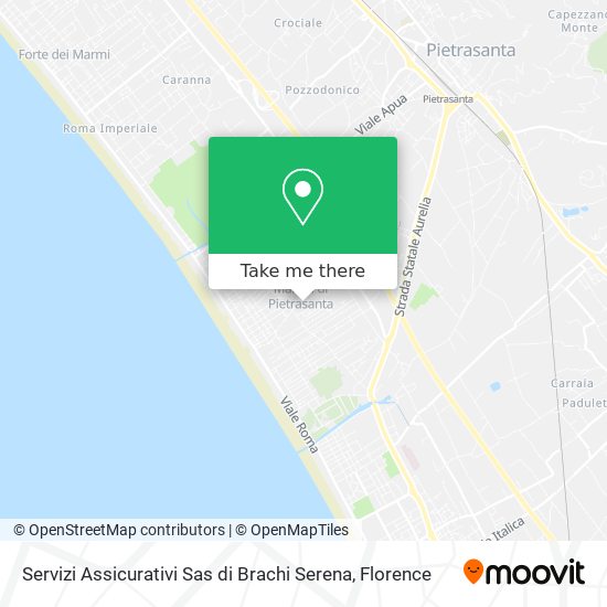 Servizi Assicurativi Sas di Brachi Serena map