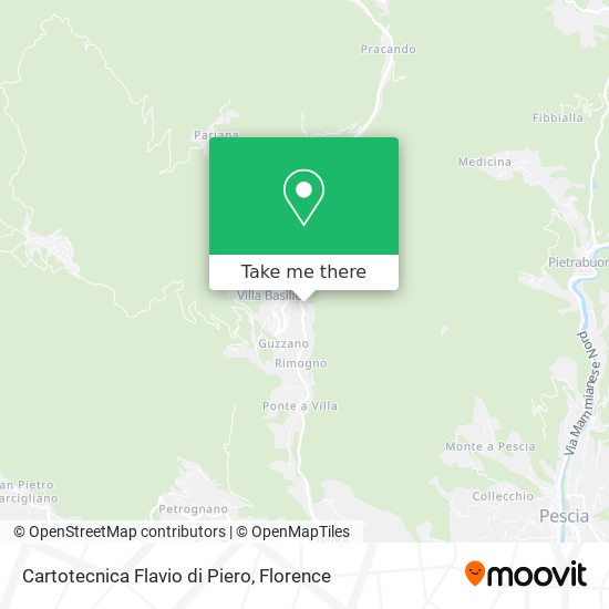 Cartotecnica Flavio di Piero map