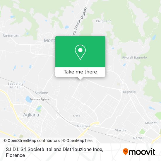 S.I.D.I. Srl Società Italiana Distribuzione Inox map