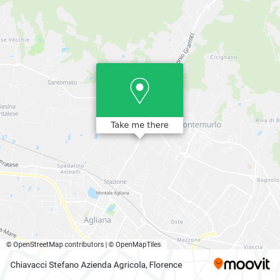 Chiavacci Stefano Azienda Agricola map