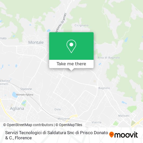 Servizi Tecnologici di Saldatura Snc di Prisco Donato & C. map