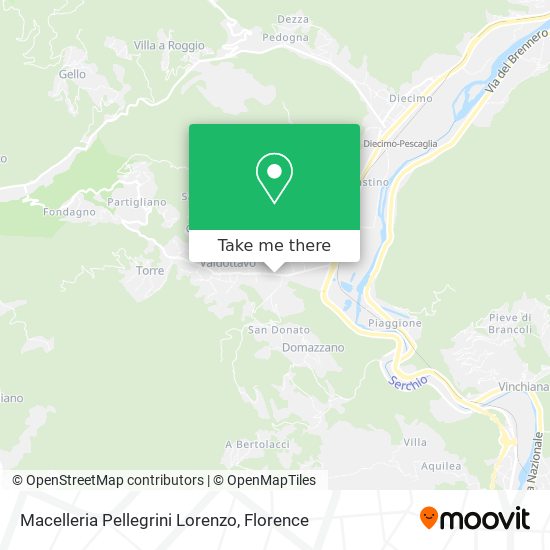 Macelleria Pellegrini Lorenzo map