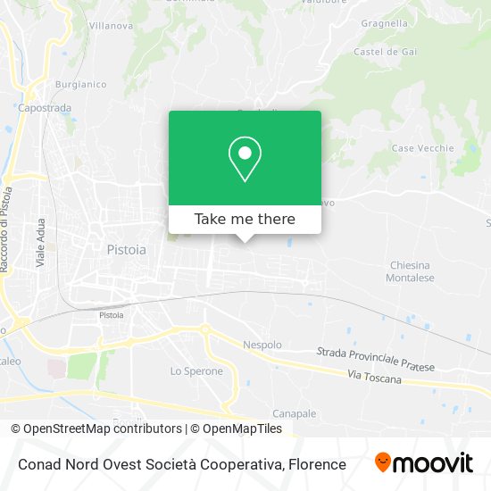 Conad Nord Ovest Società Cooperativa map