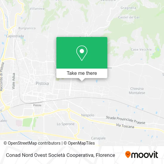 Conad Nord Ovest Società Cooperativa map