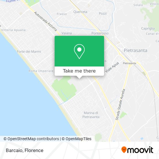 Barcaio map